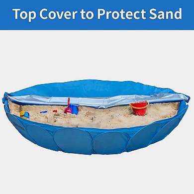 Alvantor 63-in. Pet Swimming Pool with Cover