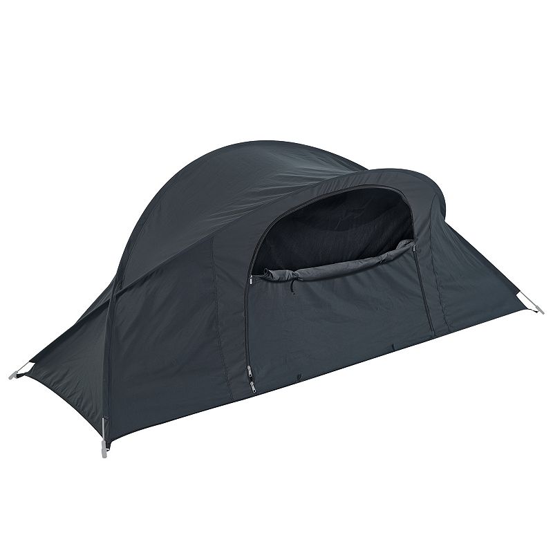 Alvantor Pop-Up Sleeping Canopy, Black, 1-2 PERSON