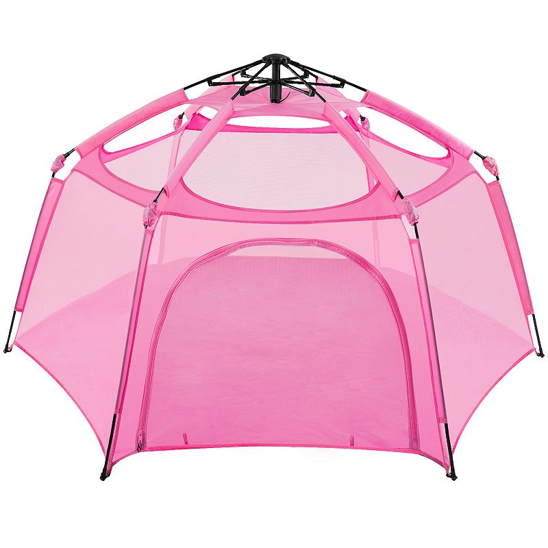 Alvantor Pop-Up Kids Play Tent, Pink