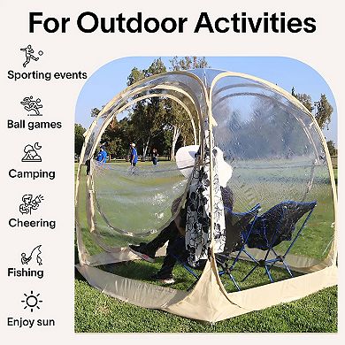 Alvantor 4-Person Pop-Up Sports Shelter