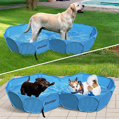 Alvantor Double Pet Swimming Pool