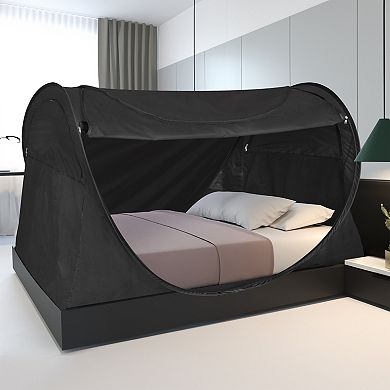 Alvantor Queen-Size Pop-Up Bed Canopy