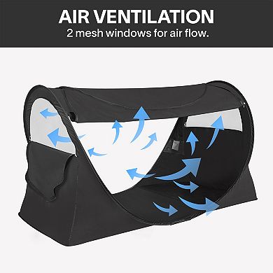 Alvantor Queen-Size Pop-Up Bed Canopy