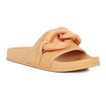 London Rag Women's Riverside Lounge Slide Sandals