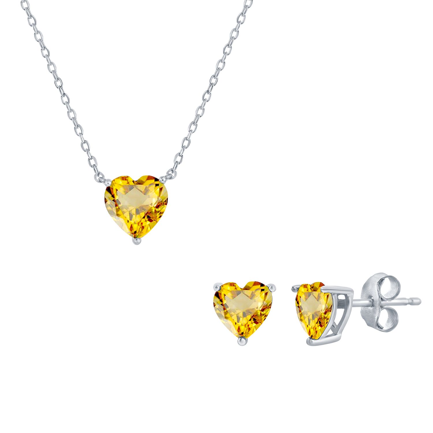 Orecchini A Perno In Argento Sterling Con Zirconia Cubica Aqua 5 Mm - Fatto A Mano UK - Confezione Regalo Inclusa
