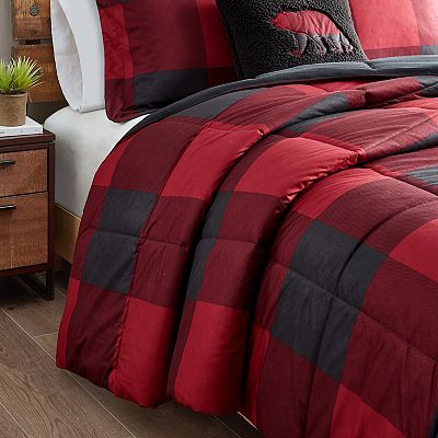 Premium Crinkle Crushed 600 GSM Red 92'' X 106'' Venice Velvet Lush King Bedding Comforter Sherpa Quilt Duvet Insert