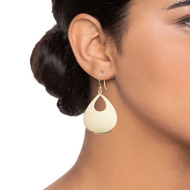 Vermeil Sterling Silver Drop Duo Earring Set
