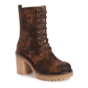 MUK LUKS Riser Jazz Women's Combat Boots