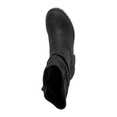 MUK LUKS Riser Pop Women's Heeled Ankle Boots