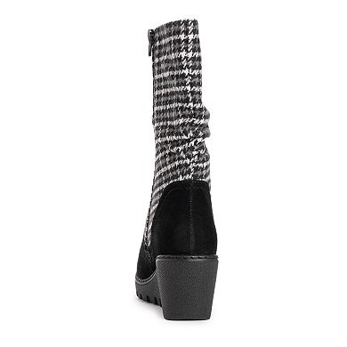 MUK LUKS Vermont Stowe Women's Wedge Boots