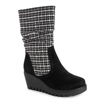 MUK LUKS Vermont Stowe Women's Wedge Boots