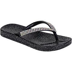 Capelli flip flops on sale black