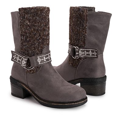 MUK LUKS Arya Alice Women's Ankle Boots