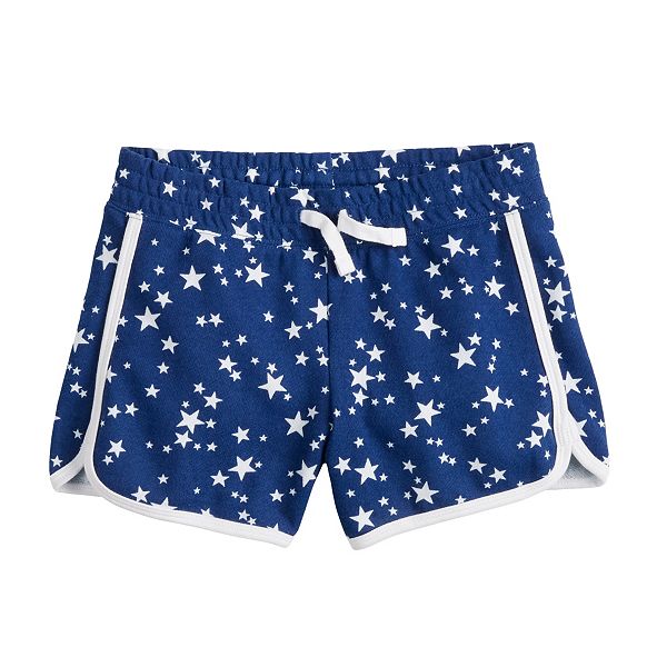 Girls 6-20 SO® Americana French Terry Dolphine Shortie Shorts in ...