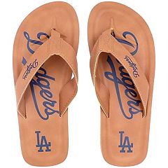 Women's FOCO Los Angeles Dodgers Double-Buckle Sandals