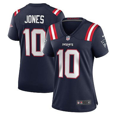 Women's Nike Mac Jones Navy New England Patriots Player Jersey