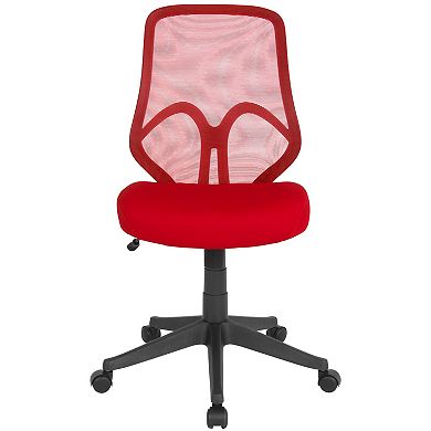 Emma and Oliver High Back Dark Gray Mesh Office Chair