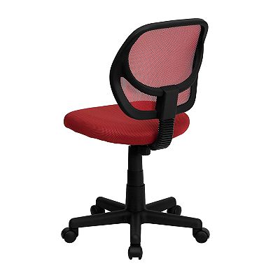Emma and Oliver Gray Mesh Swivel Task Office Chair