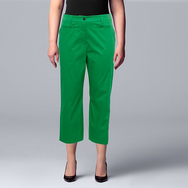 Kohls vera wang hot sale capri jeans