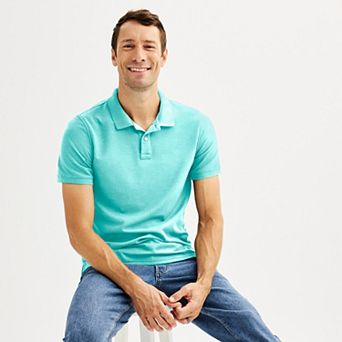 Men's Sonoma Goods For Life® Adaptive Easy Dressing Pique Polo