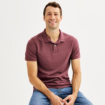 Men's Adaptive Sonoma Goods For Life® Easy Dressing Pique Polo