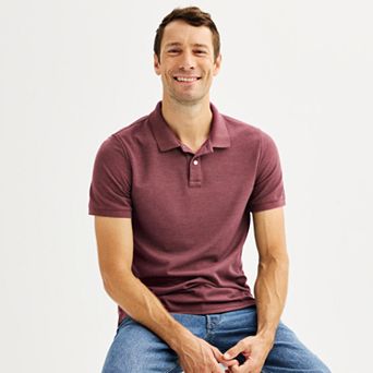 Men's Adaptive Sonoma Goods For Life® Easy Dressing Pique Polo