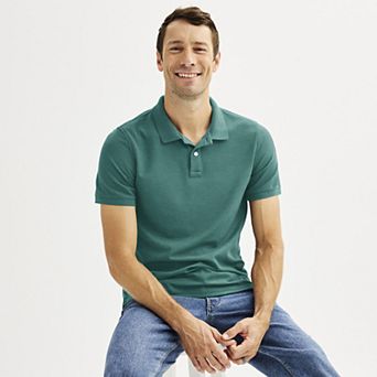 Men's Adaptive Sonoma Goods For Life® Easy Dressing Pique Polo
