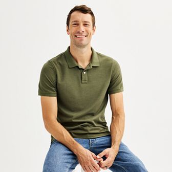 Men's Adaptive Sonoma Goods For Life® Easy Dressing Pique Polo