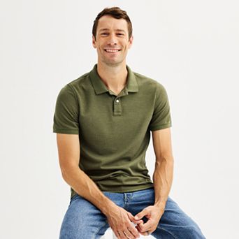 Men's Adaptive Sonoma Goods For Life® Easy Dressing Pique Polo