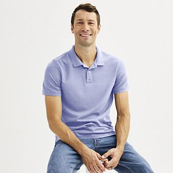 Men's Adaptive Sonoma Goods For Life® Easy Dressing Pique Polo