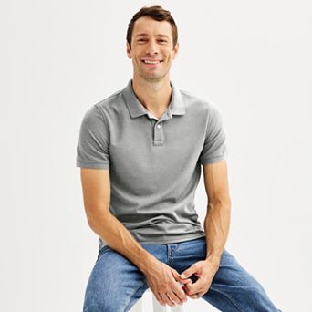 Men's Sonoma Goods For Life® Adaptive Easy Dressing Pique Polo