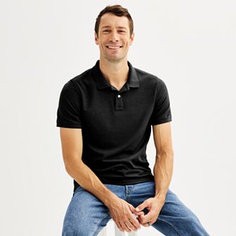 Men's Adaptive Sonoma Goods For Life® Easy Dressing Pique Polo