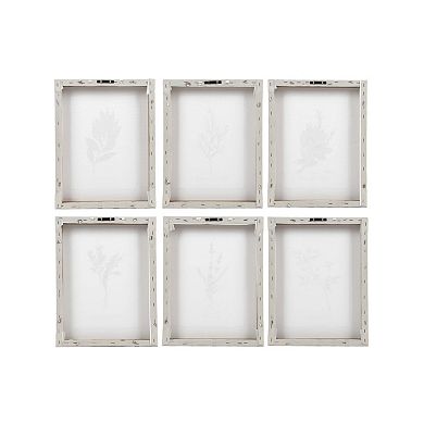 New View Gifts & Accessories 6-piece Botanical Canvas Wall Art Set