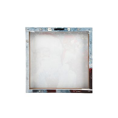 New View Gifts & Accessories Smiling Santa Claus Christmas Holiday Canvas Wall Art