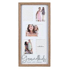 Mainstays Farmhouse 4x6 Family Collage Picture Frame, Holds 4