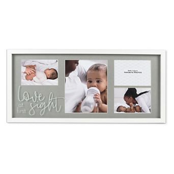 New View Gifts & Accessories 4-Opening "Love At First Sight" Multi-Sized Photo Collage Frame