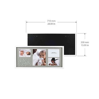 New View Gifts & Accessories 4-Opening "Love At First Sight" Multi-Sized Photo Collage Frame