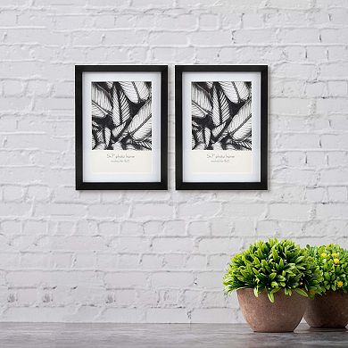 New View Gifts & Accessories Metal 2-piece Matted 4" x 6" Frame Set