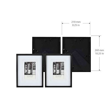 New View Gifts & Accessories Metal Matted Wall Frame 2-piece Set