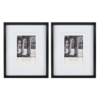 New View Gifts & Accessories Metal Matted Wall Frame 2 pc Set