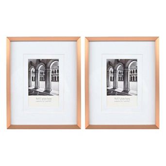 New View Gifts & Accessories Metal Matted Wall Frame 2 pc Set