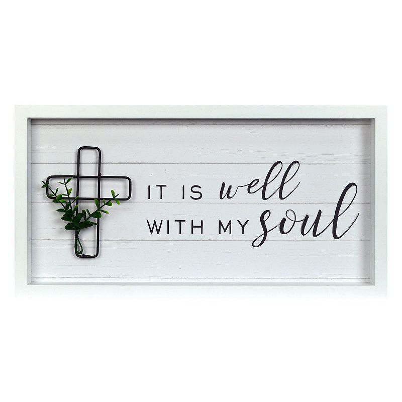 New View Gifts & Accessories It Is Well With My Soul Plaque Wall Decor