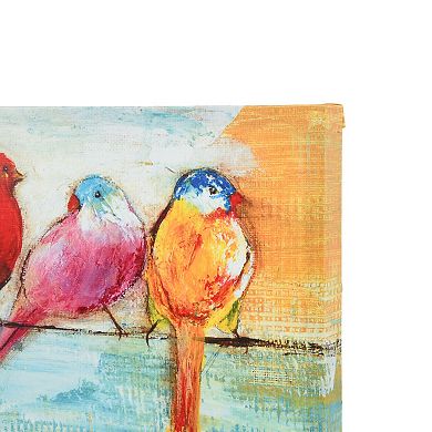 New View Gifts & Accessories Colorful Birds Wall Art