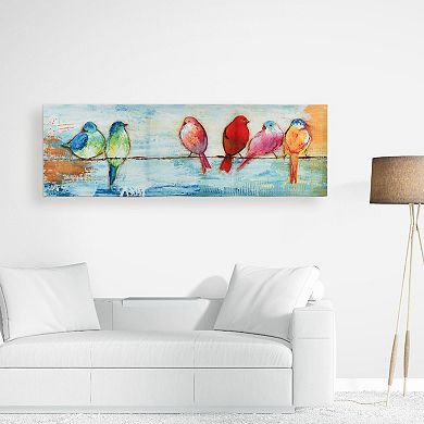 New View Gifts & Accessories Colorful Birds Wall Art