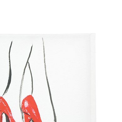 New View Gifts & Accessories Red Shoes Wall Art
