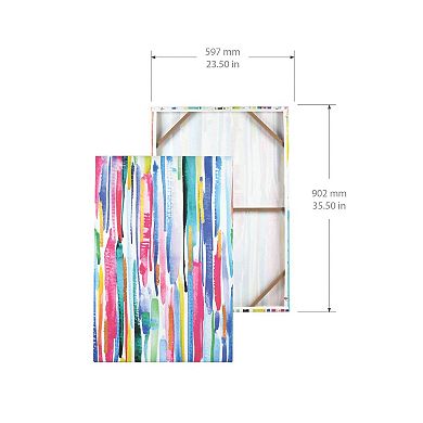 New View Gifts & Accessories Painterly Stripes Wall Art