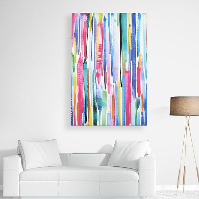 New View Gifts & Accessories Painterly Stripes Wall Art