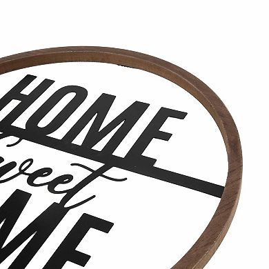 New View Gifts & Accessories Home Sweet Home Round Wall Art
