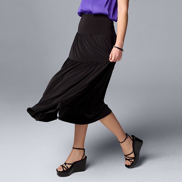 Black skirt kohls sale