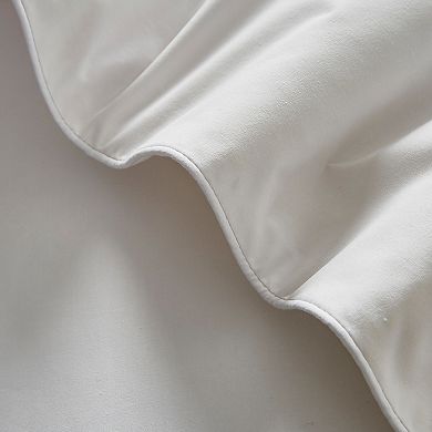 Farm To Home Organic Blended Cotton White Down and Feather Comforter